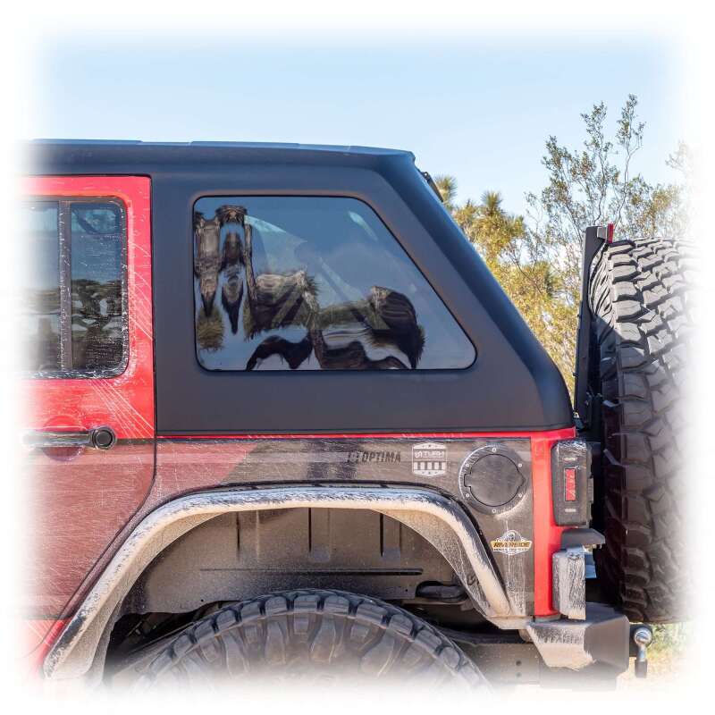 Jeep Wrangler JK Hardtop - TURN Offroad - Fastback 4-Piece - White - `07-`18